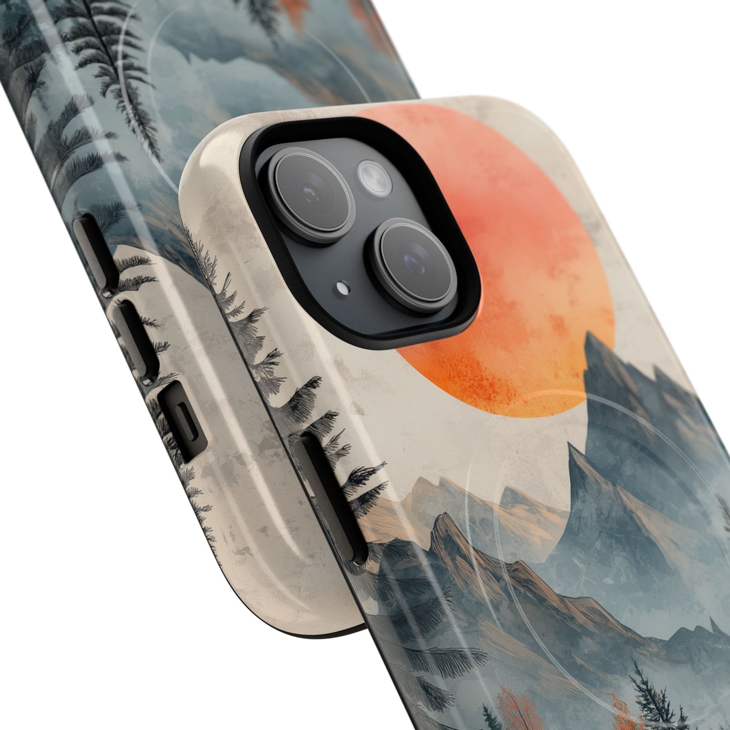 Scenic Tough Magnetic iPhone Case - Nature Inspired Design for Adventurers