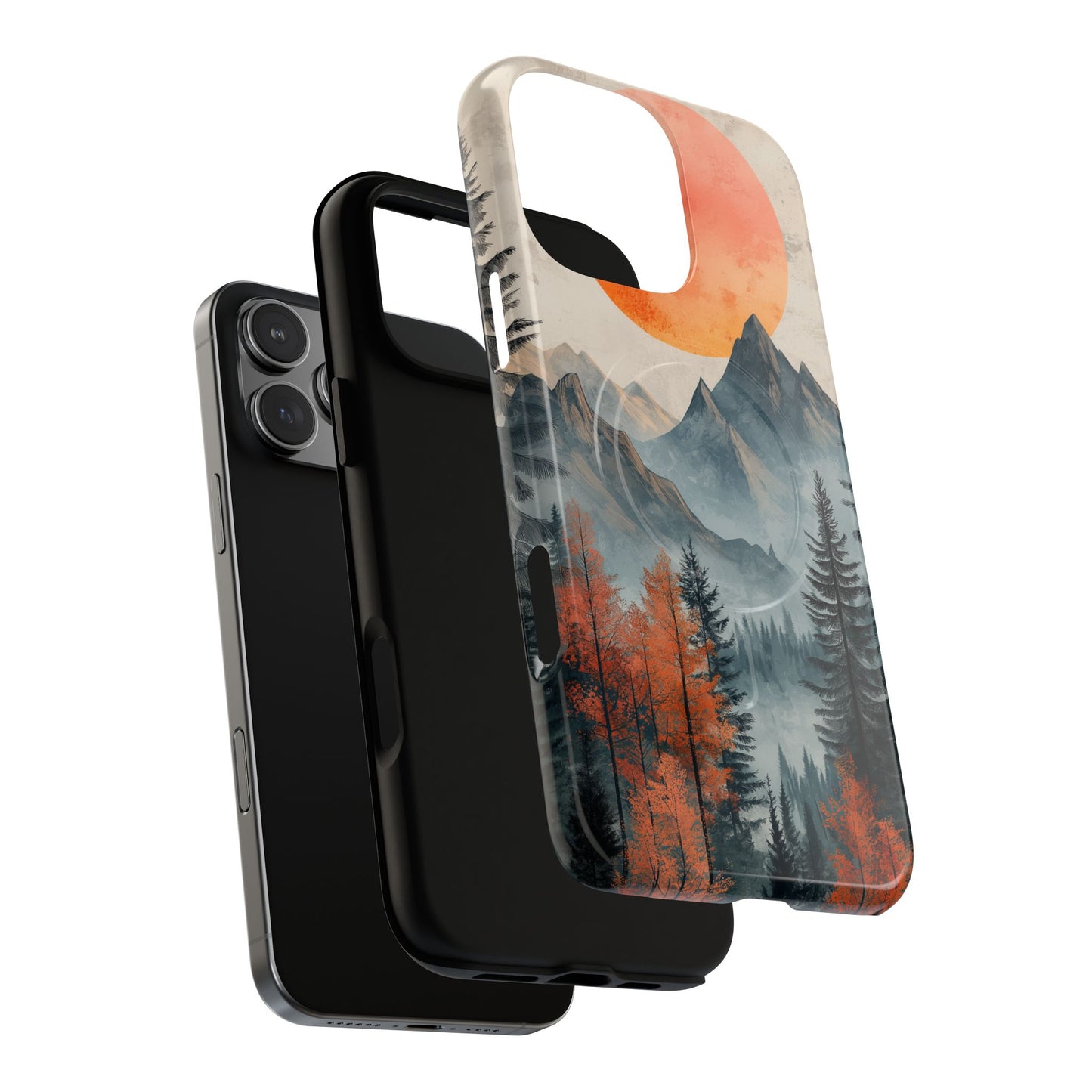 Scenic Tough Magnetic iPhone Case - Nature Inspired Design for Adventurers