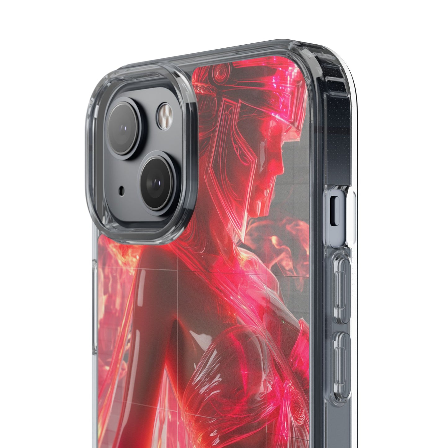 Athena Stryker Vibrant Clear iPhone Case – Stylish Protection with Graphic Print