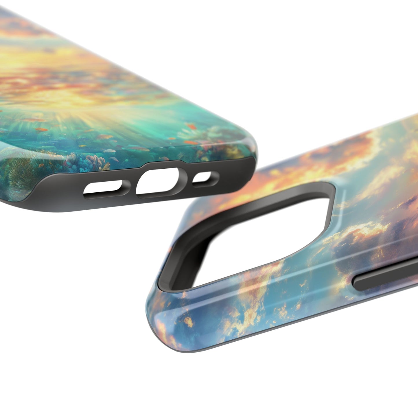 Ocean Vibes Impact Resistant iPhone Case