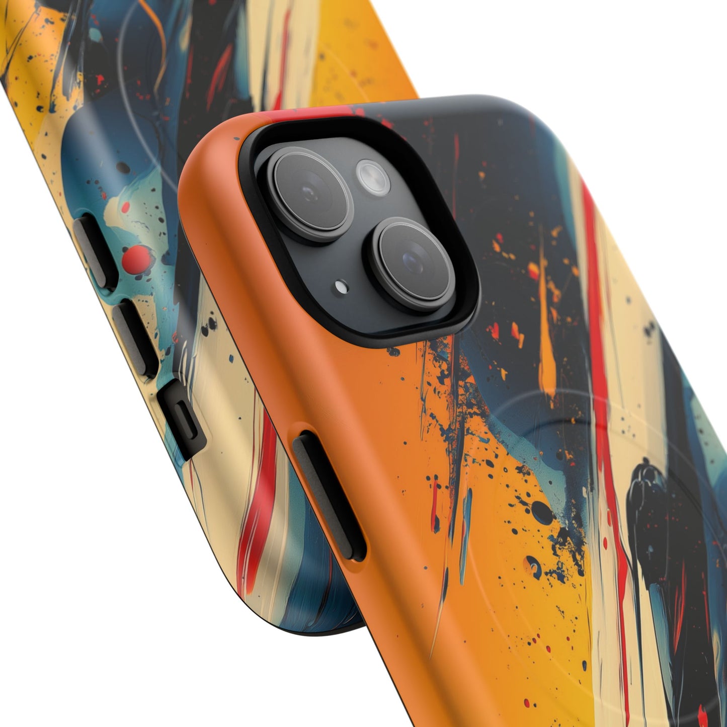 Vibrant Tough Magnetic Case - Bold Abstract Art for iPhone