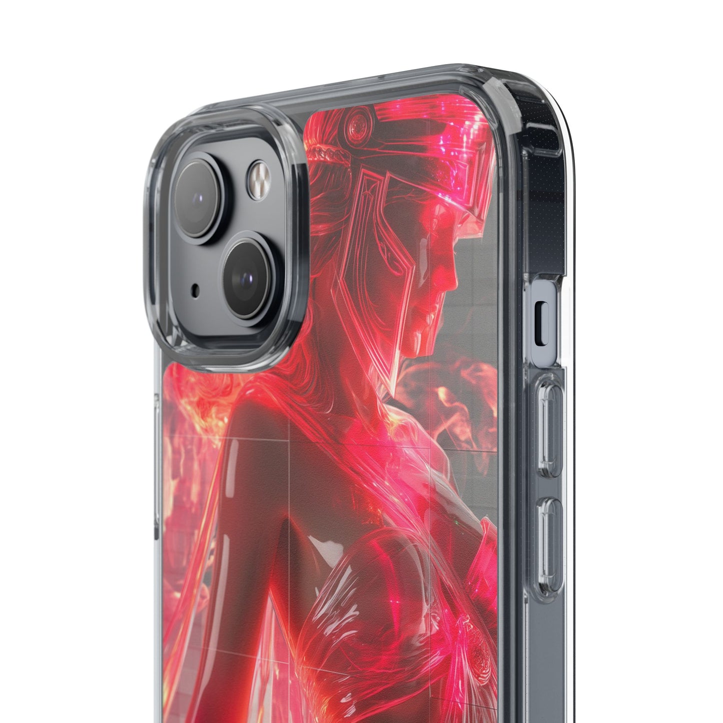 Athena Stryker Vibrant Clear iPhone Case – Stylish Protection with Graphic Print