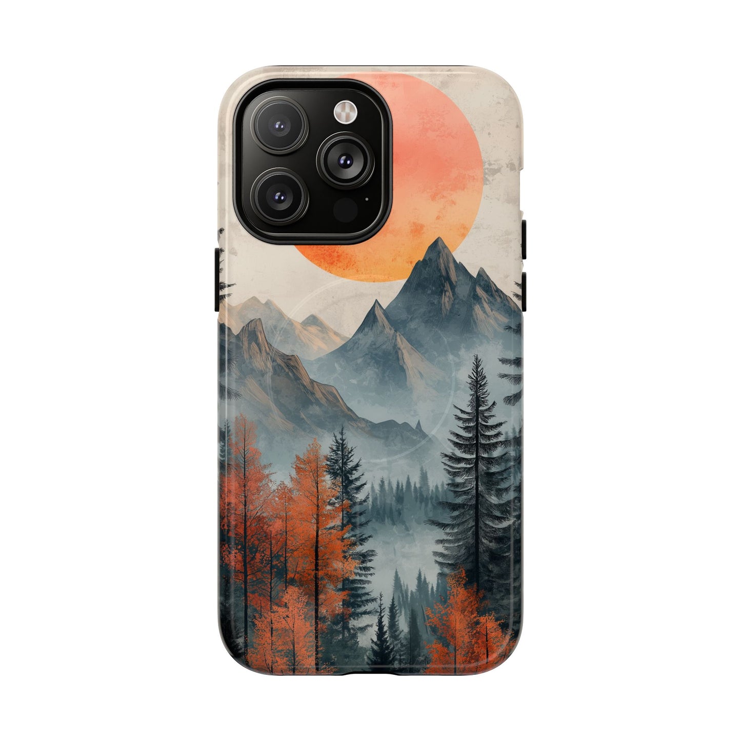 Scenic Tough Magnetic iPhone Case - Nature Inspired Design for Adventurers