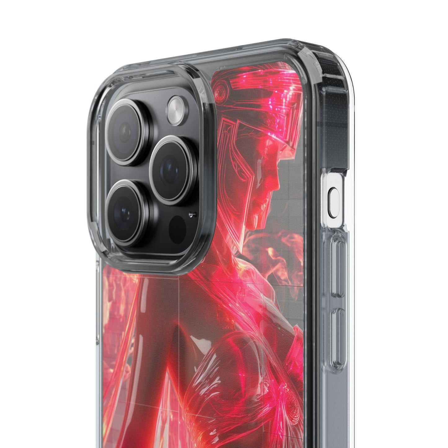 Athena Stryker Vibrant Clear iPhone Case – Stylish Protection with Graphic Print