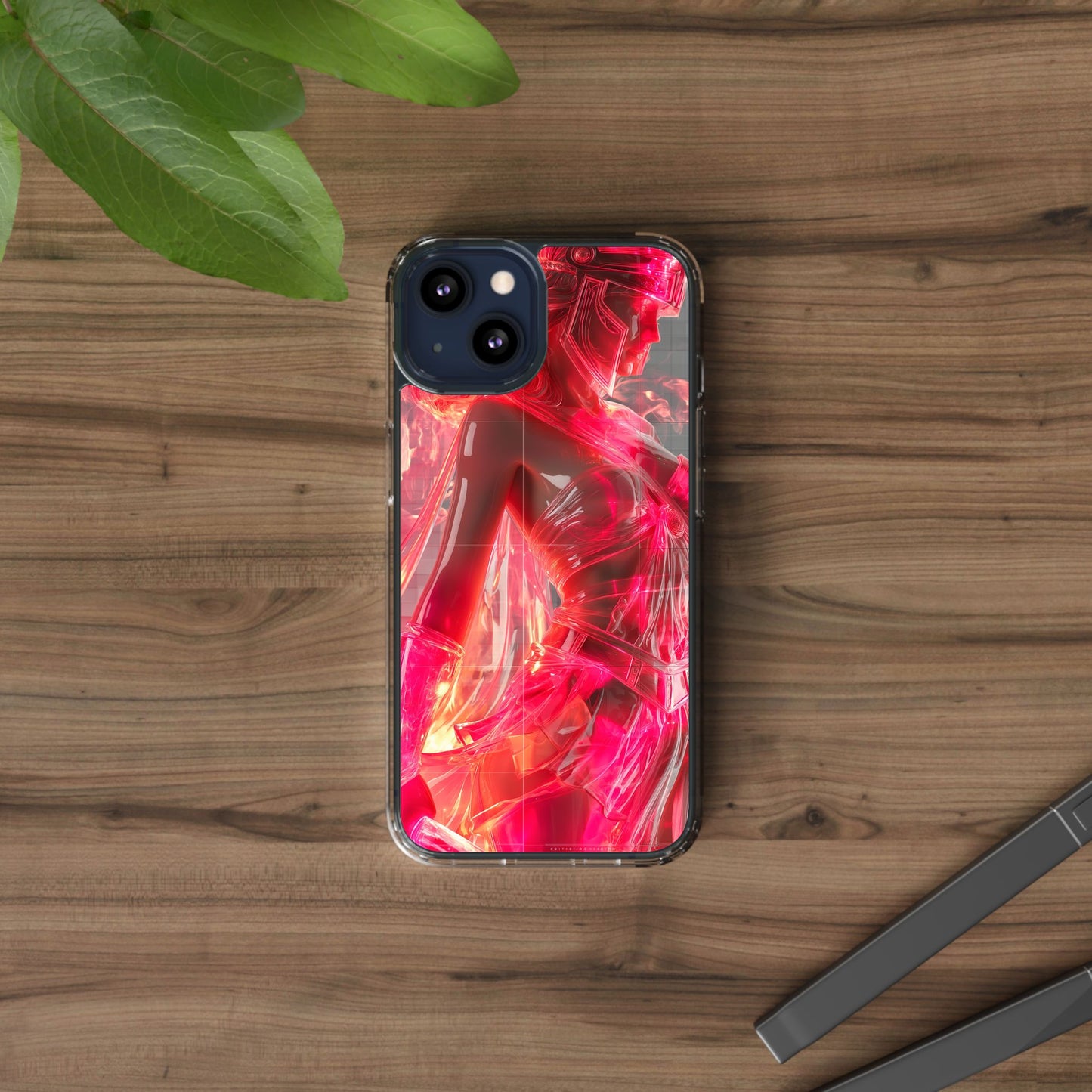 Athena Stryker Vibrant Clear iPhone Case – Stylish Protection with Graphic Print