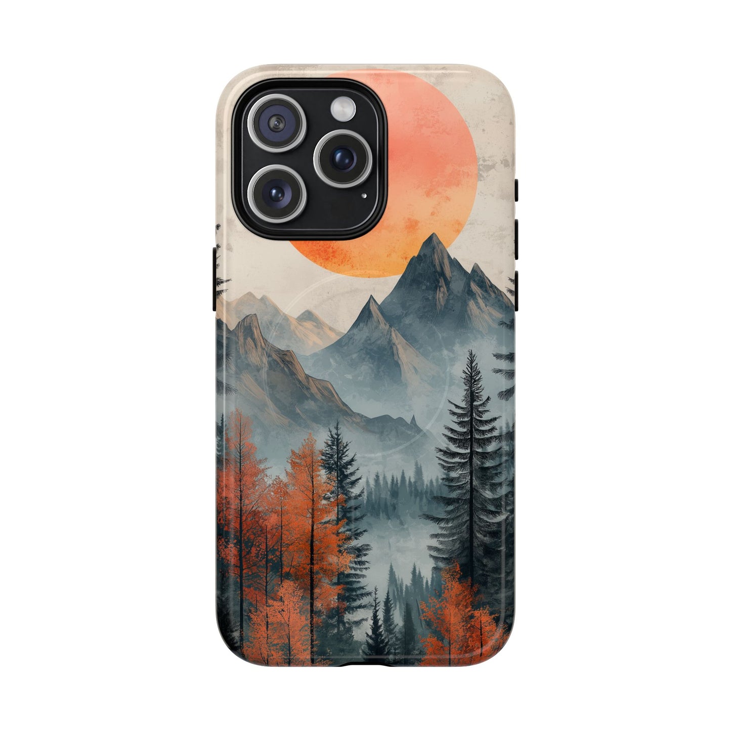 Scenic Tough Magnetic iPhone Case - Nature Inspired Design for Adventurers