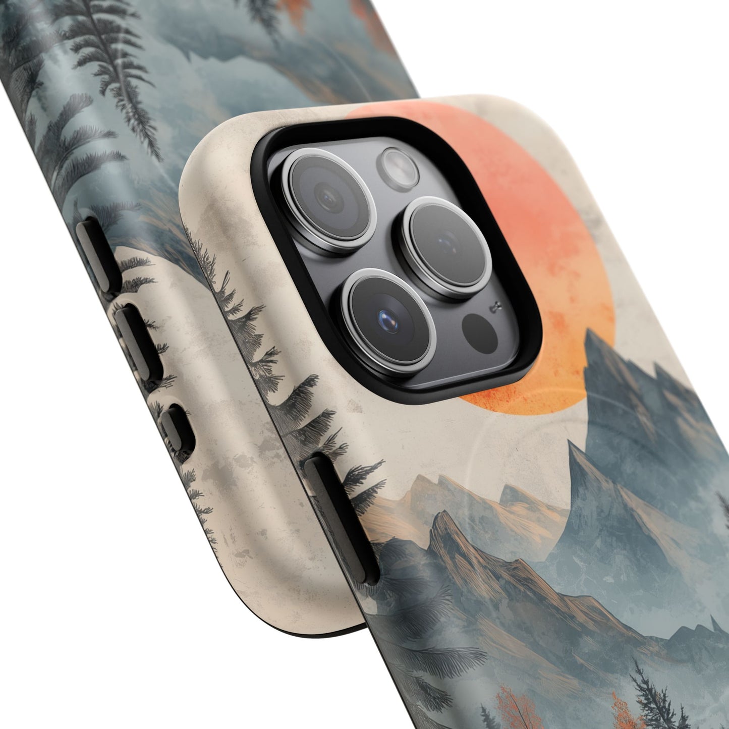 Scenic Tough Magnetic iPhone Case - Nature Inspired Design for Adventurers