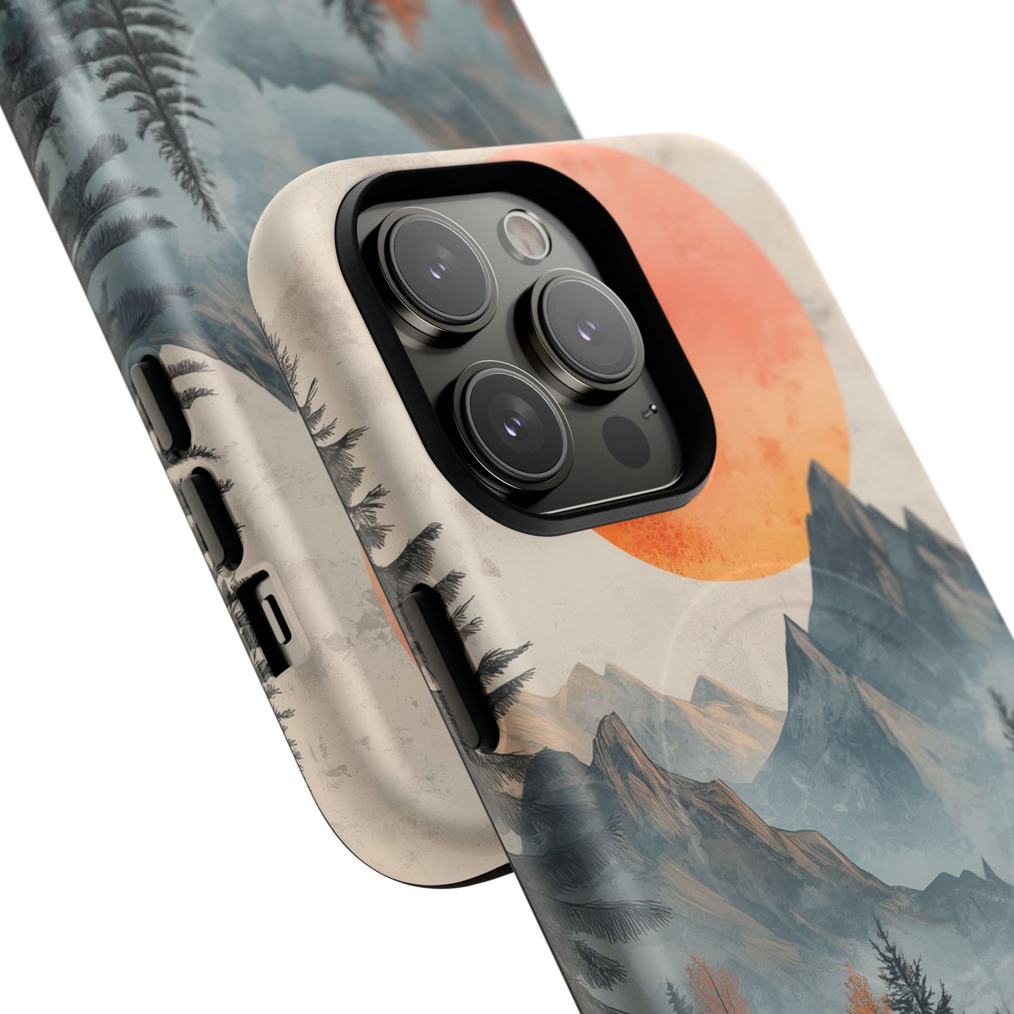 Scenic Tough Magnetic iPhone Case - Nature Inspired Design for Adventurers