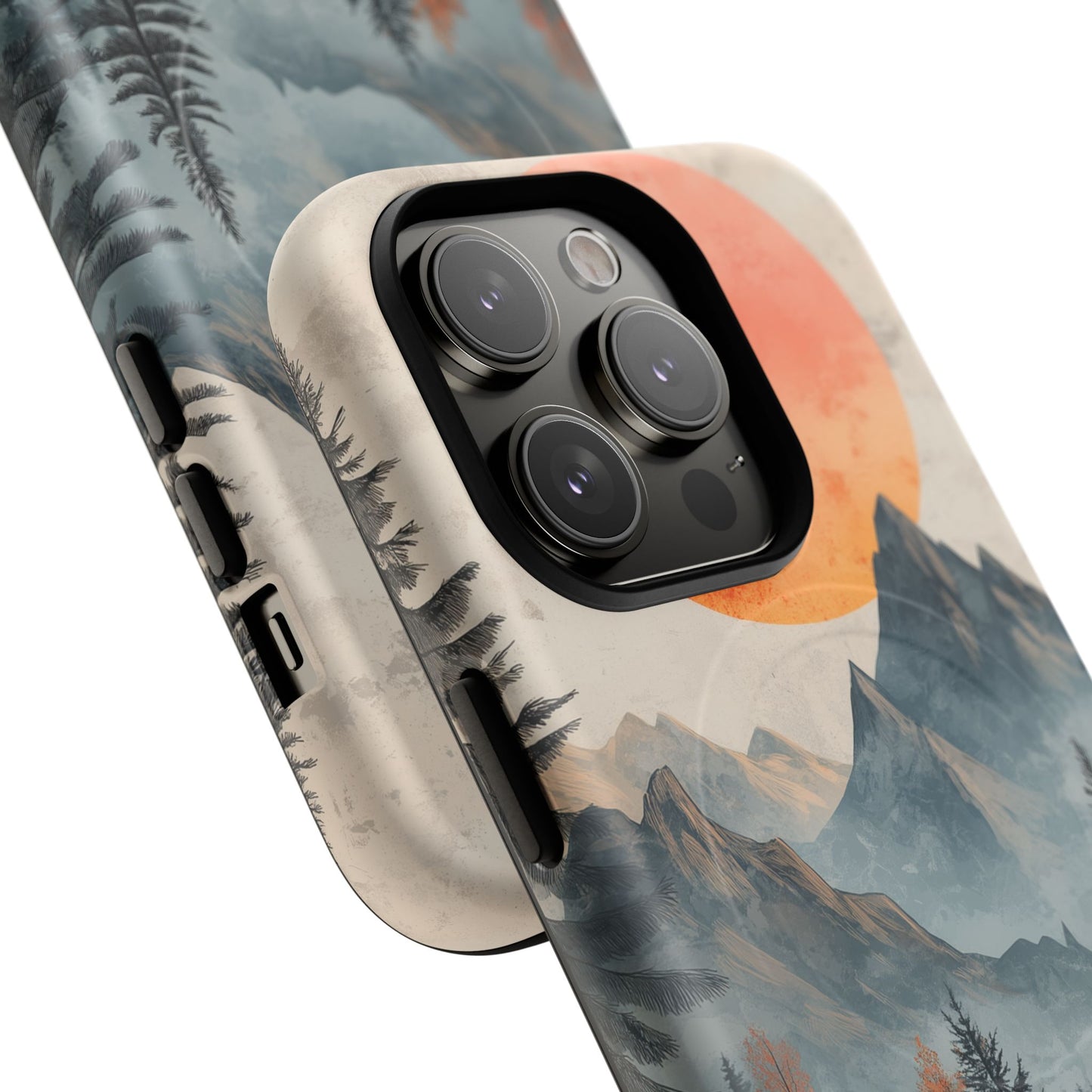 Scenic Tough Magnetic iPhone Case - Nature Inspired Design for Adventurers