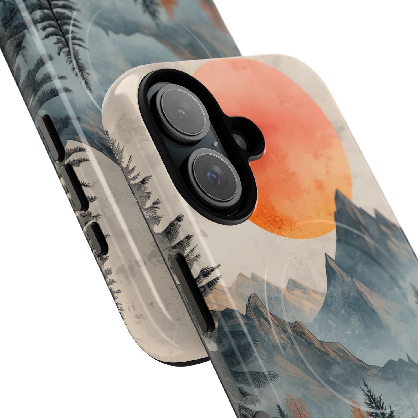 Scenic Tough Magnetic iPhone Case - Nature Inspired Design for Adventurers
