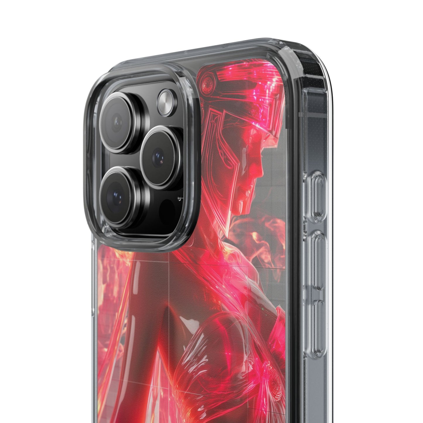 Athena Stryker Vibrant Clear iPhone Case – Stylish Protection with Graphic Print