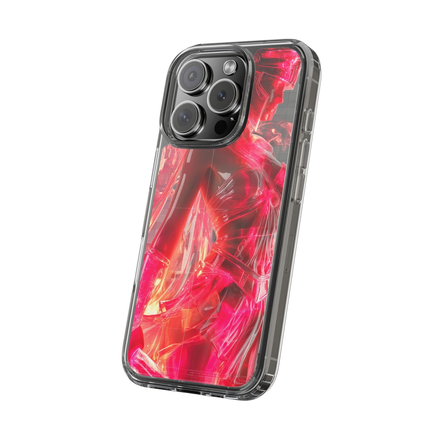 Athena Stryker Vibrant Clear iPhone Case – Stylish Protection with Graphic Print