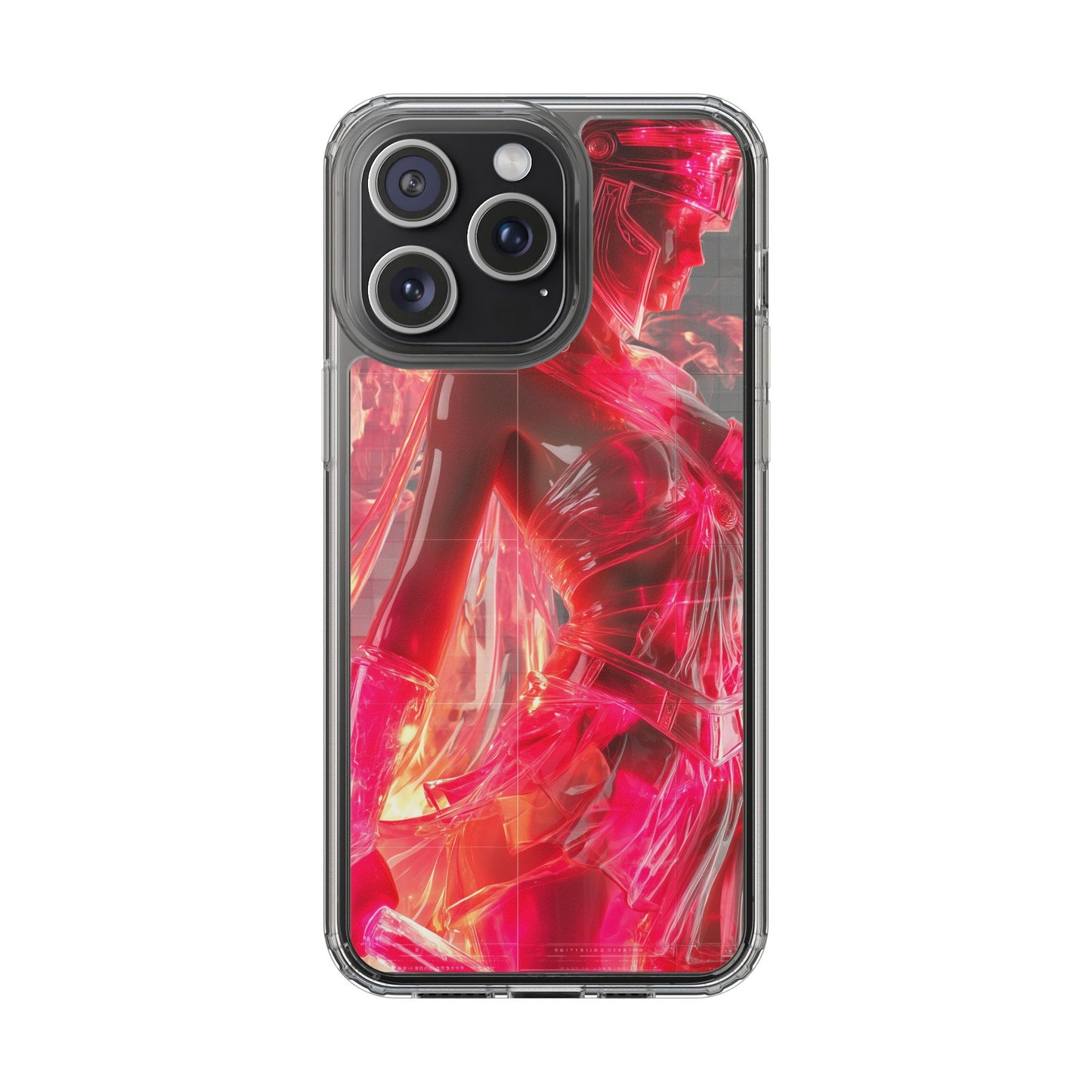 Athena Stryker Vibrant Clear iPhone Case – Stylish Protection with Graphic Print