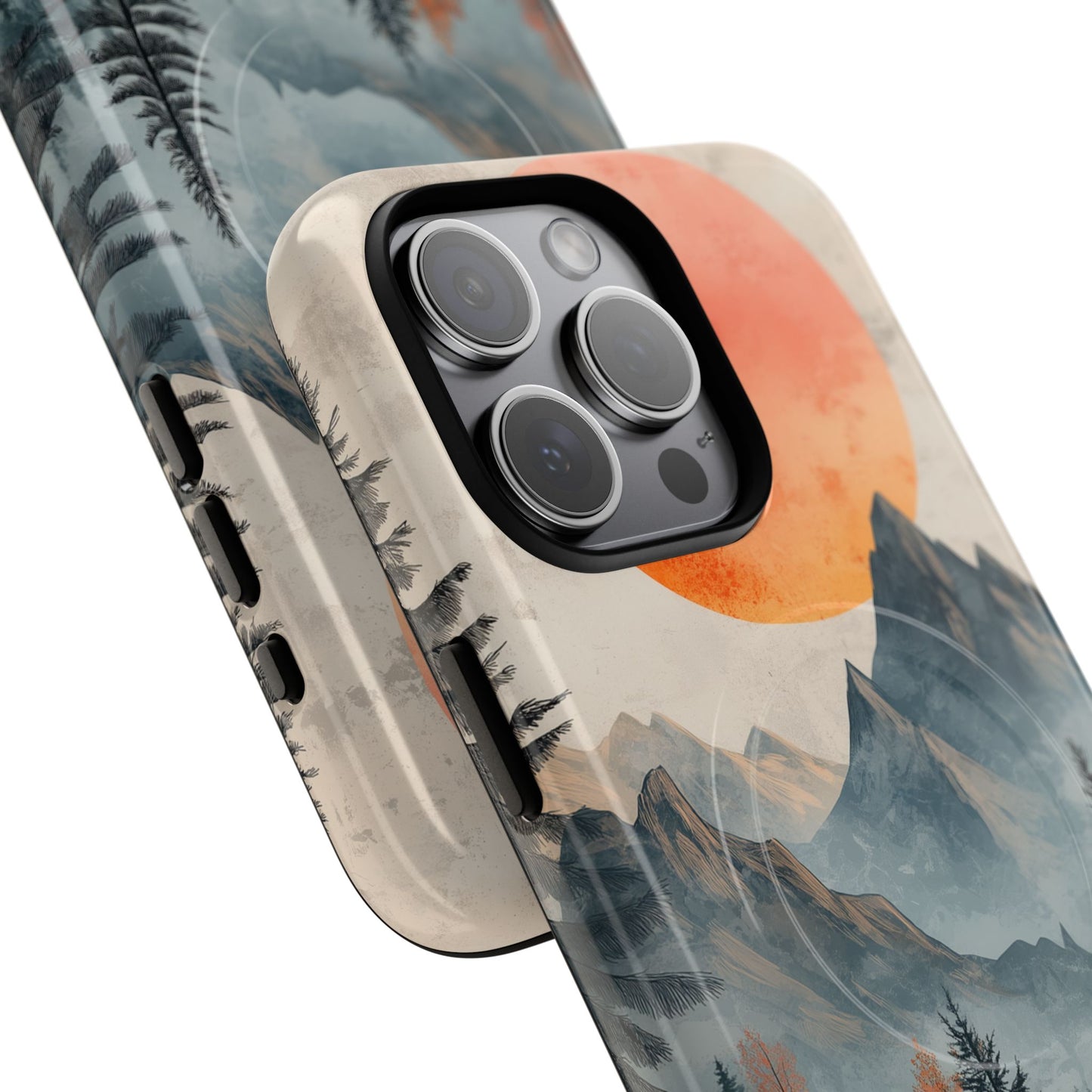 Scenic Tough Magnetic iPhone Case - Nature Inspired Design for Adventurers