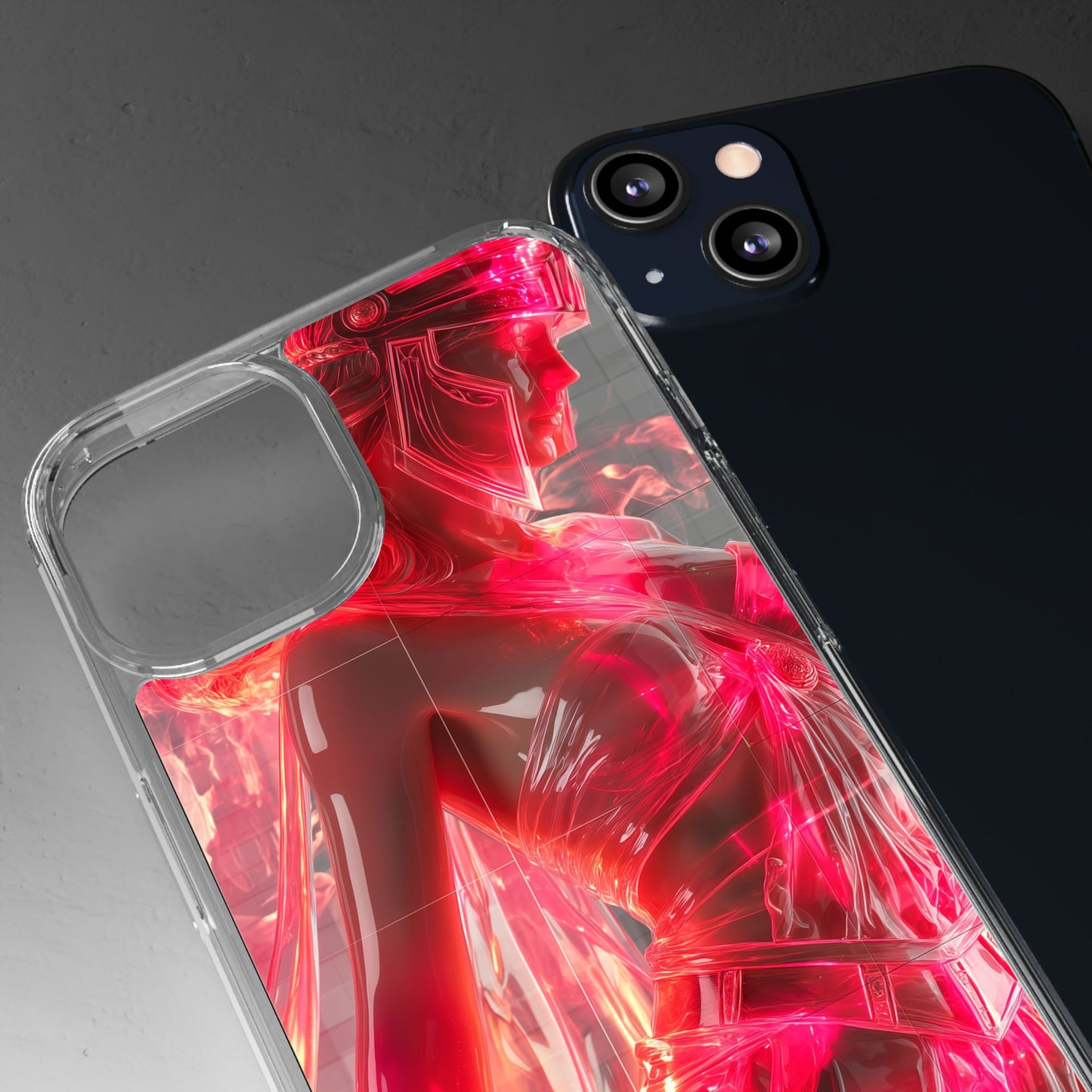 Athena Stryker Vibrant Clear iPhone Case – Stylish Protection with Graphic Print