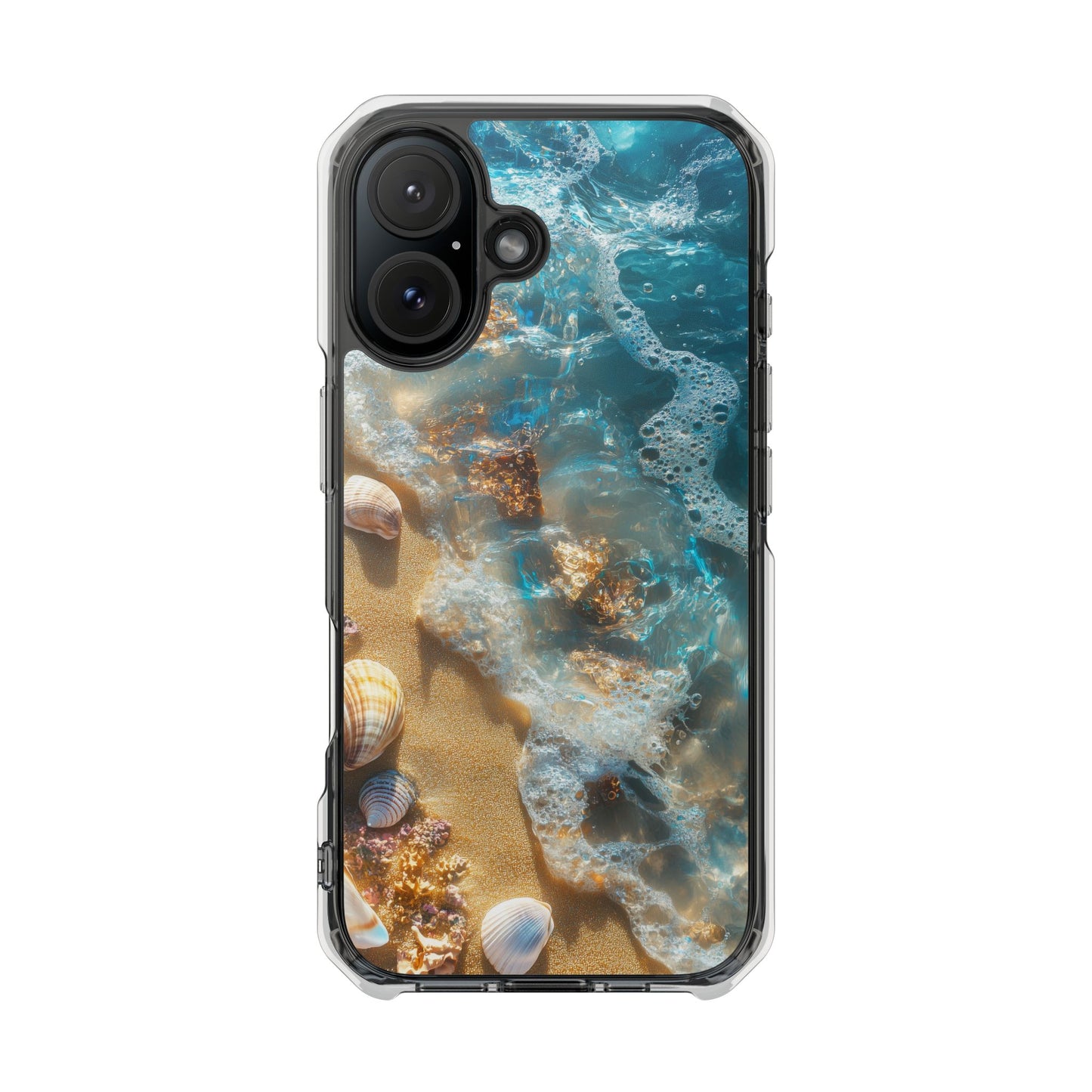Iridescent Beach Waves Magnetic iPhone Case