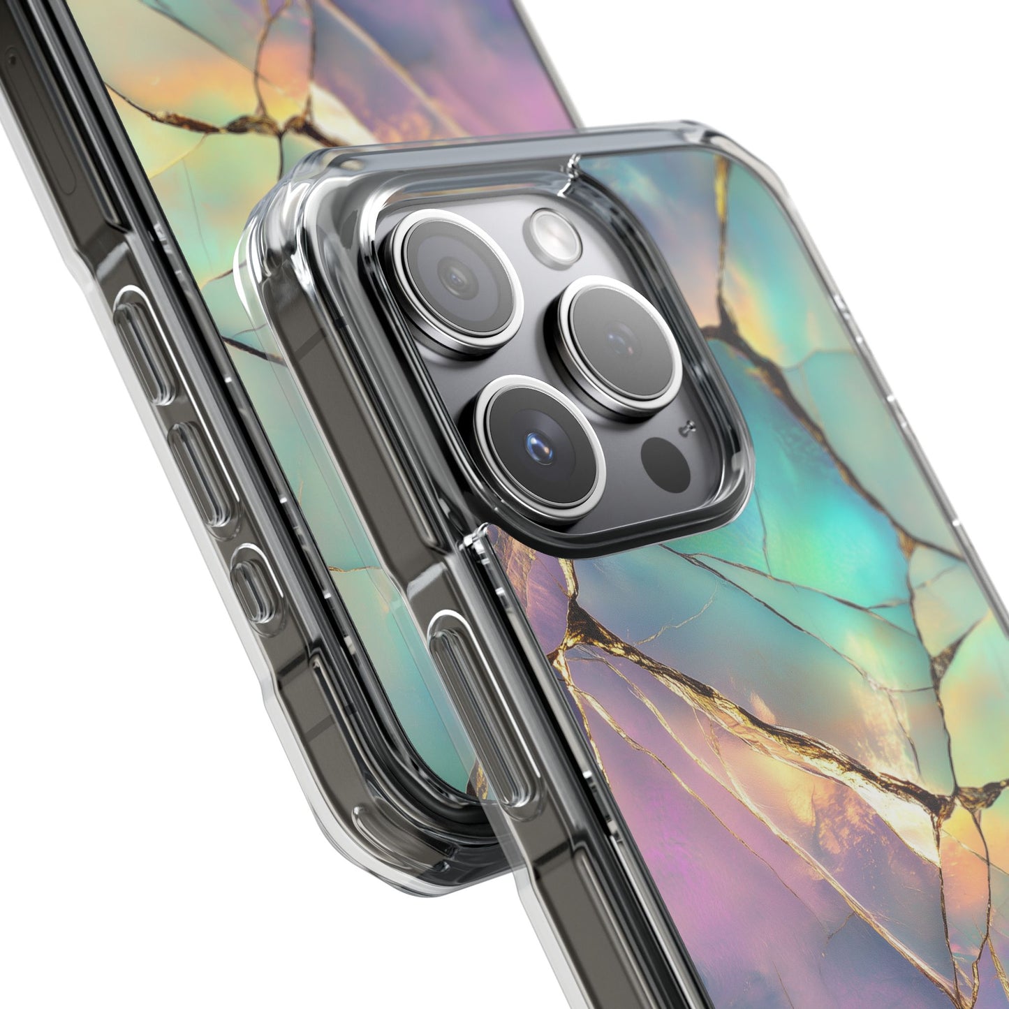 Iridescent Gold Magnetic iPhone Case