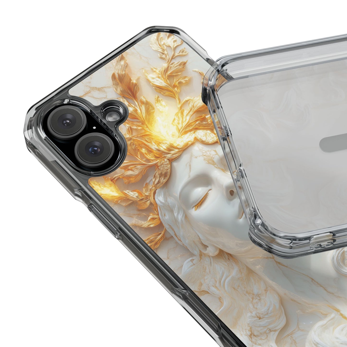 Elegant Athena Marble Bust iPhone Case