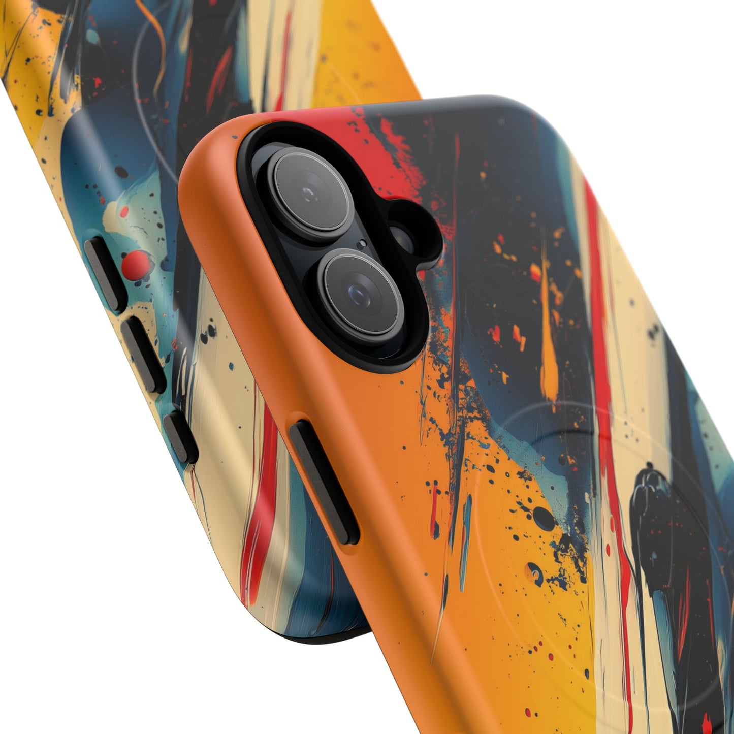 Vibrant Tough Magnetic Case - Bold Abstract Art for iPhone