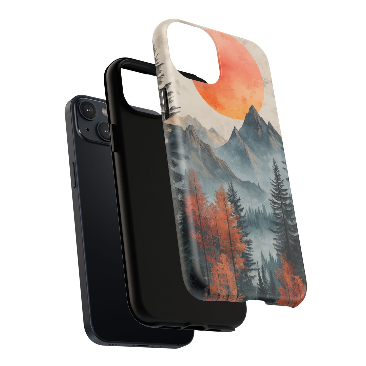 Scenic Tough Magnetic iPhone Case - Nature Inspired Design for Adventurers