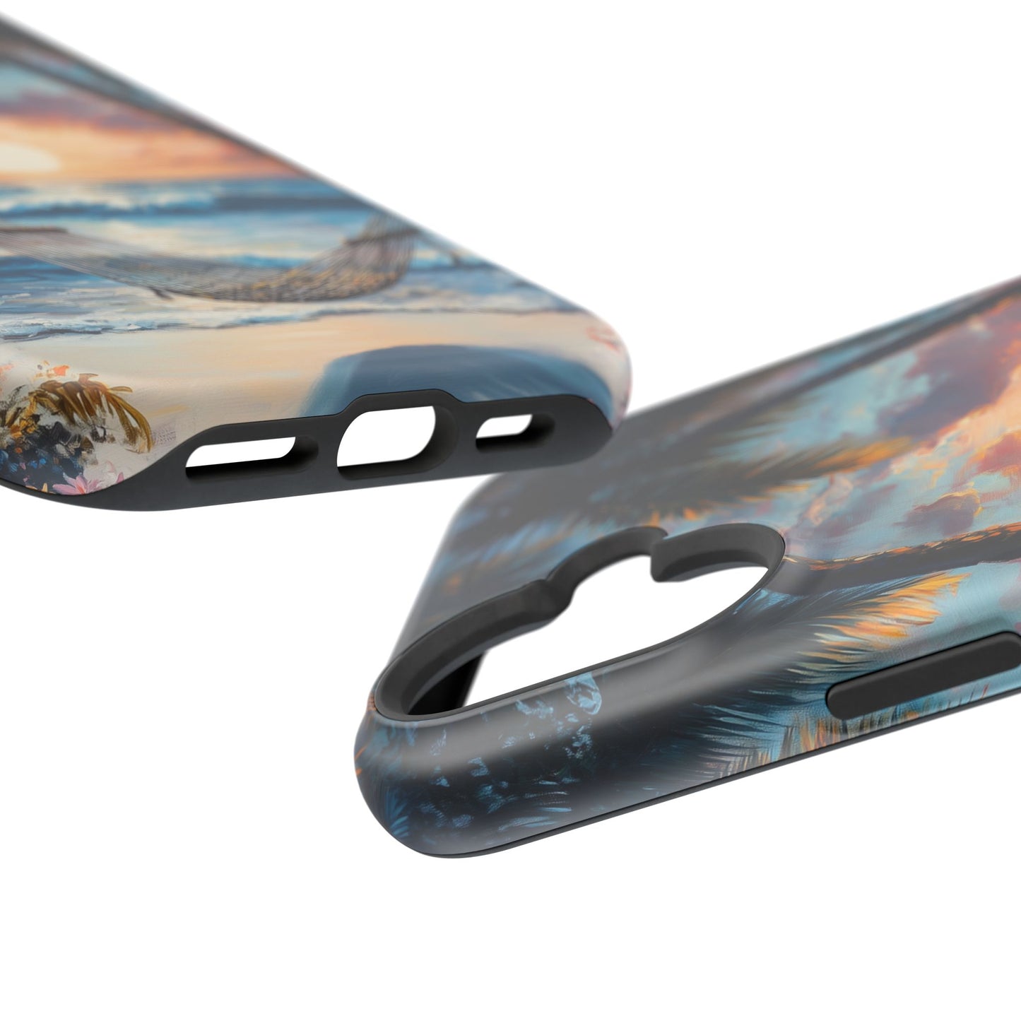Tropical Sunset Hammock iPhone Case