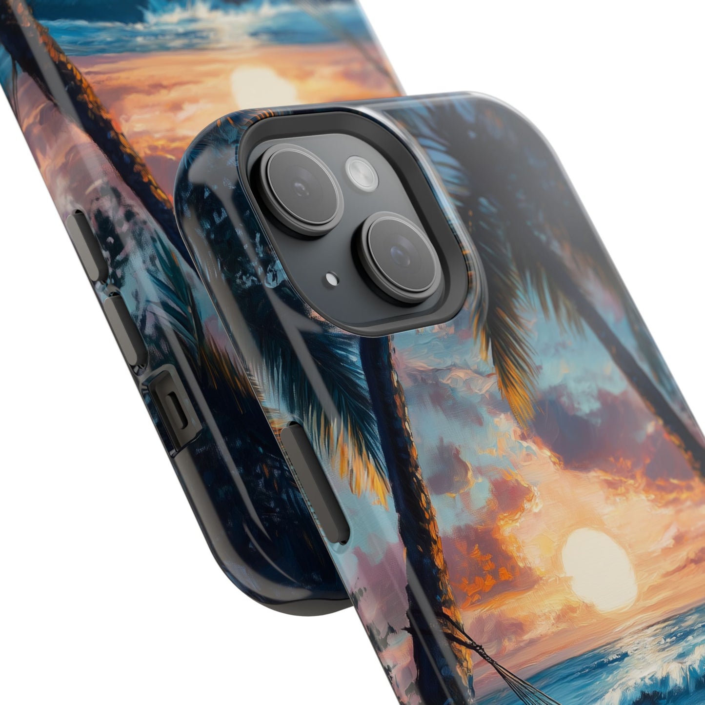 Tropical Sunset Hammock iPhone Case