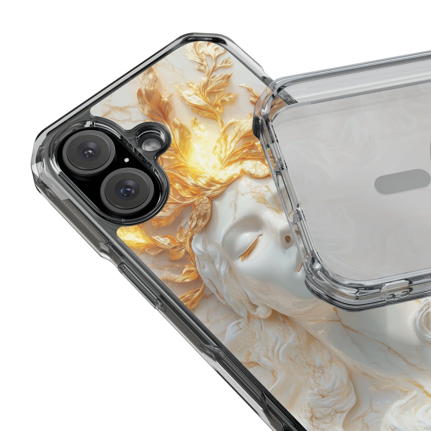 Elegant Athena Marble Bust iPhone Case