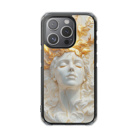Elegant Athena Marble Bust iPhone Case