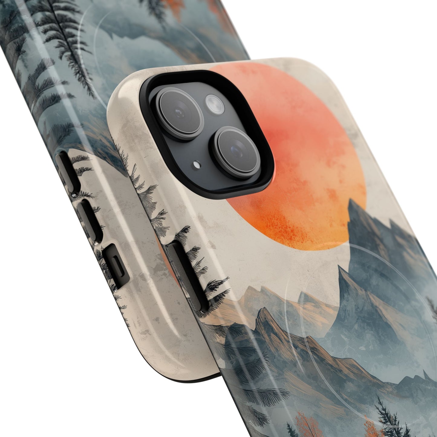 Scenic Tough Magnetic iPhone Case - Nature Inspired Design for Adventurers