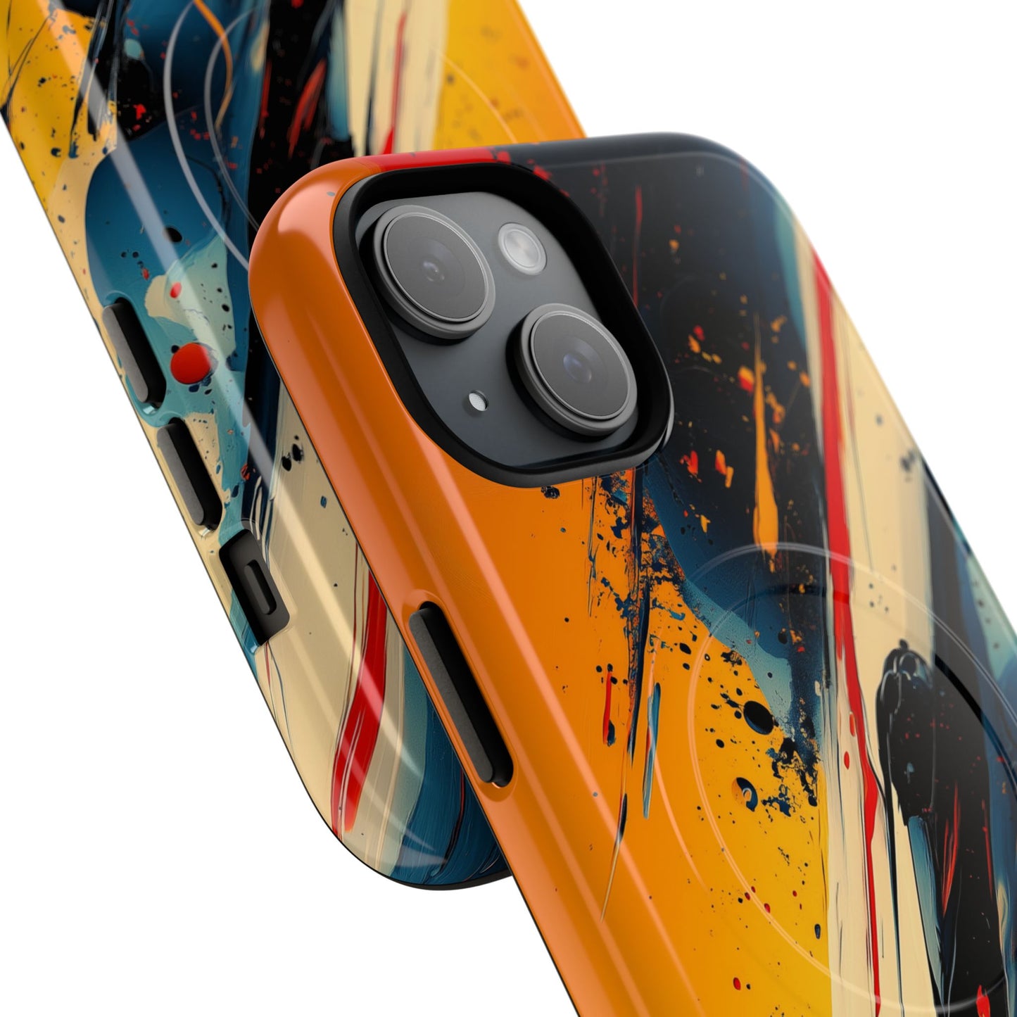 Vibrant Tough Magnetic Case - Bold Abstract Art for iPhone
