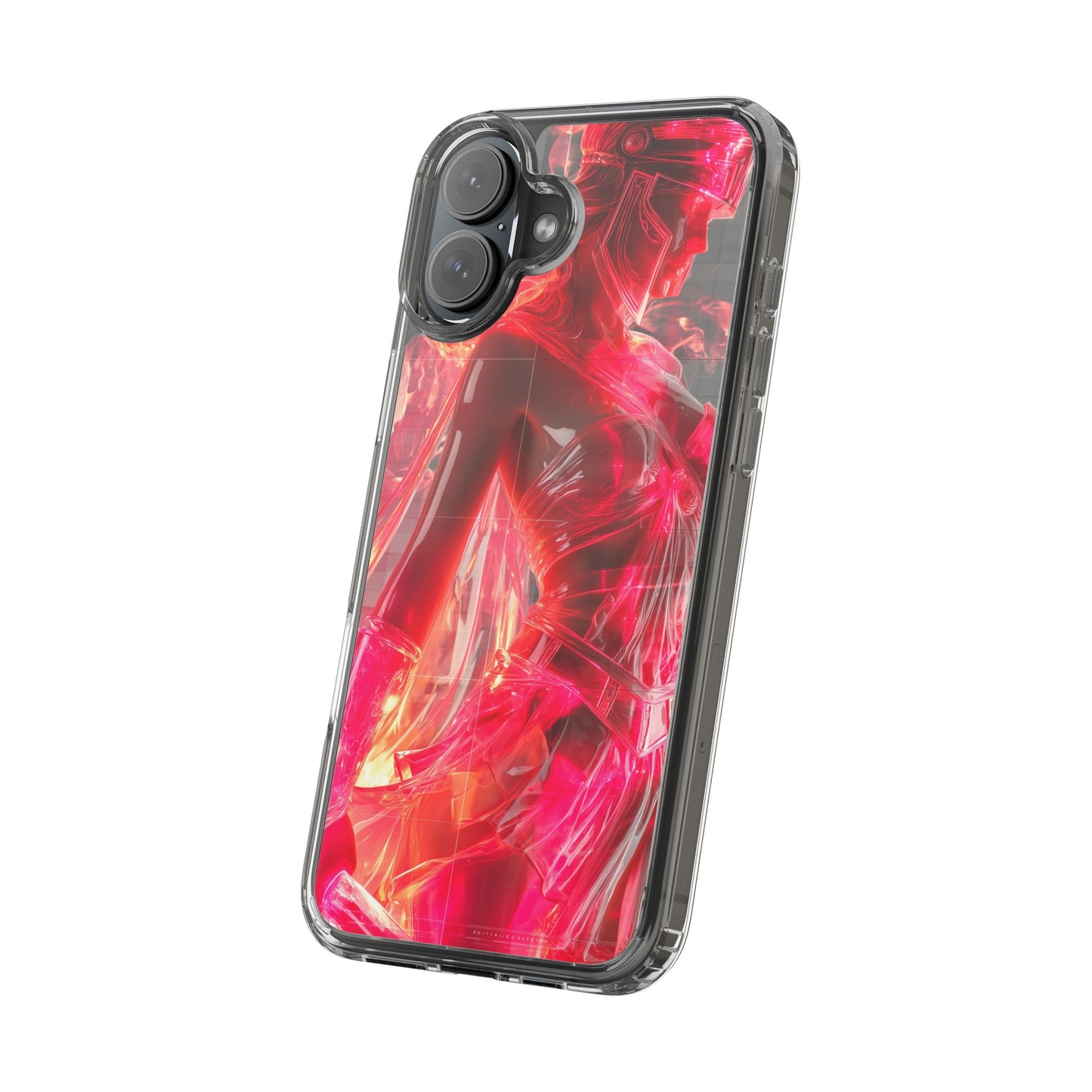 Athena Stryker Vibrant Clear iPhone Case – Stylish Protection with Graphic Print