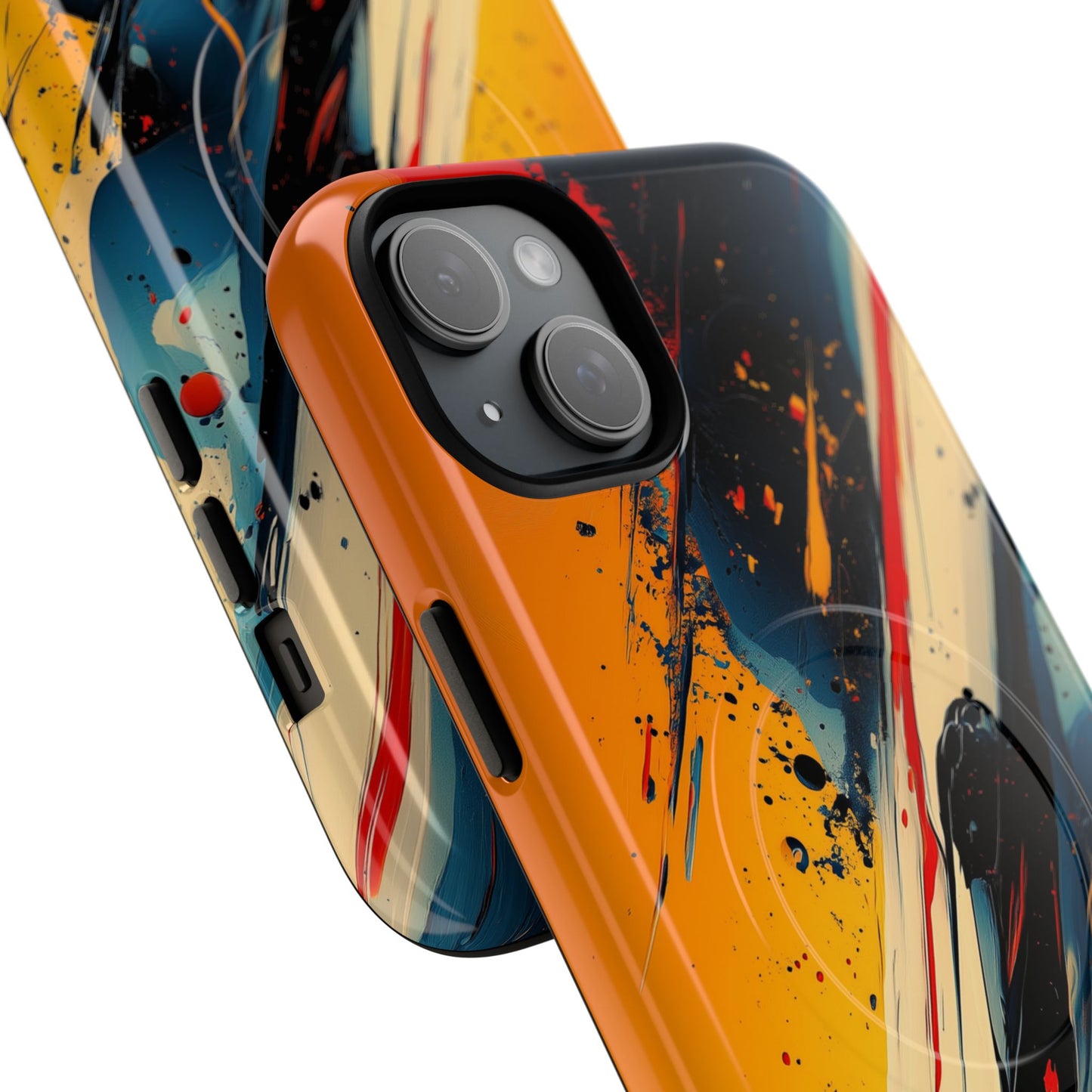 Vibrant Tough Magnetic Case - Bold Abstract Art for iPhone