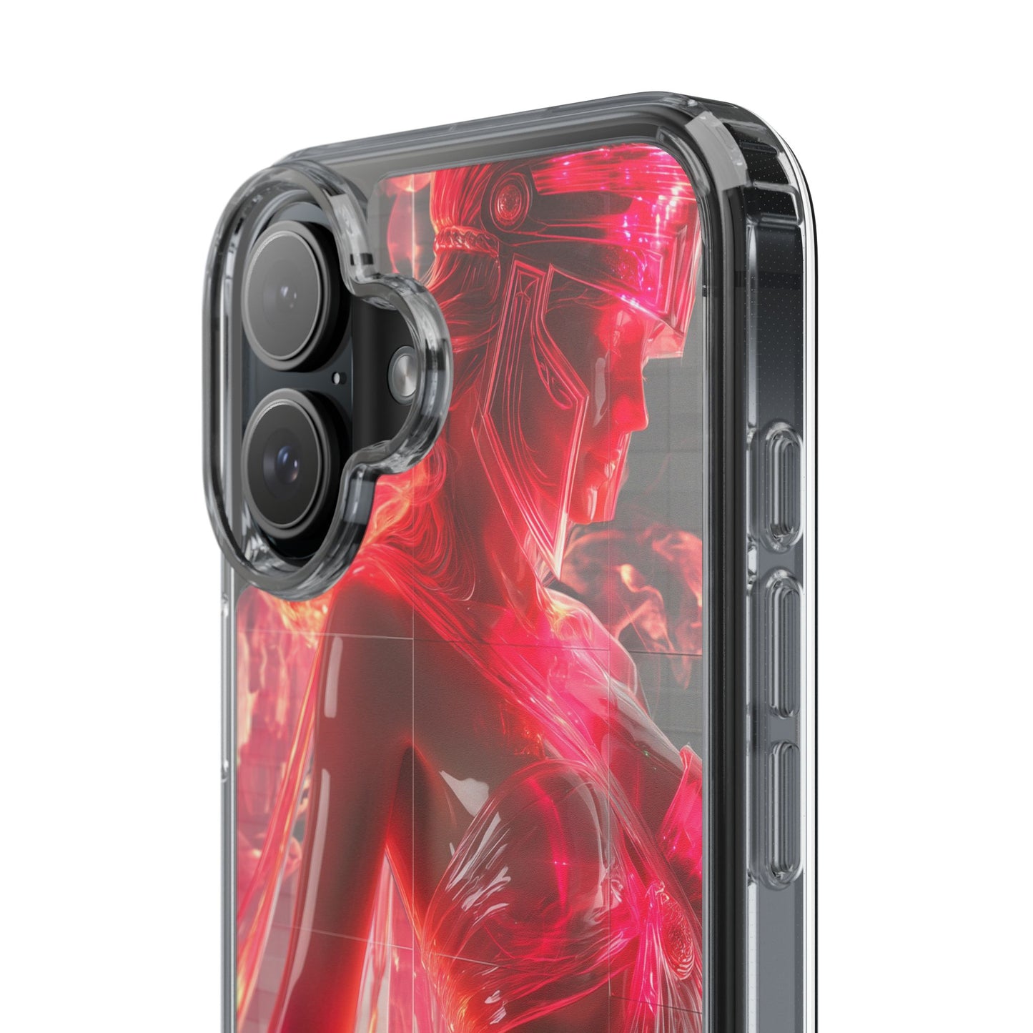 Athena Stryker Vibrant Clear iPhone Case – Stylish Protection with Graphic Print