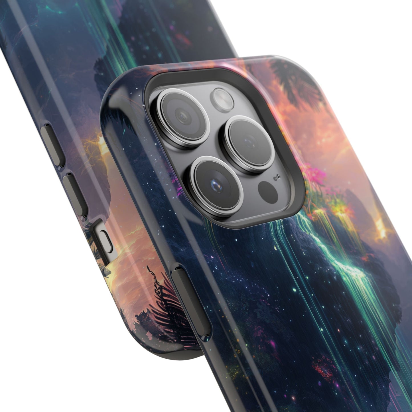 Glowing Island Dreamscape Magnetic Tough iPhone Case