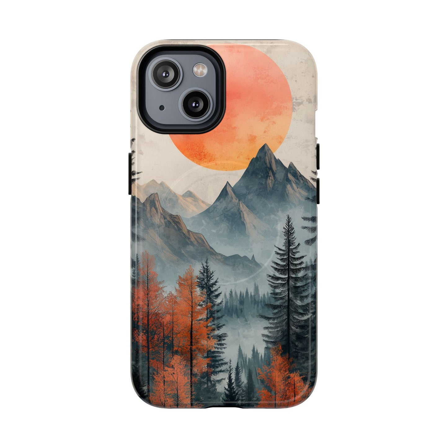 Scenic Tough Magnetic iPhone Case - Nature Inspired Design for Adventurers