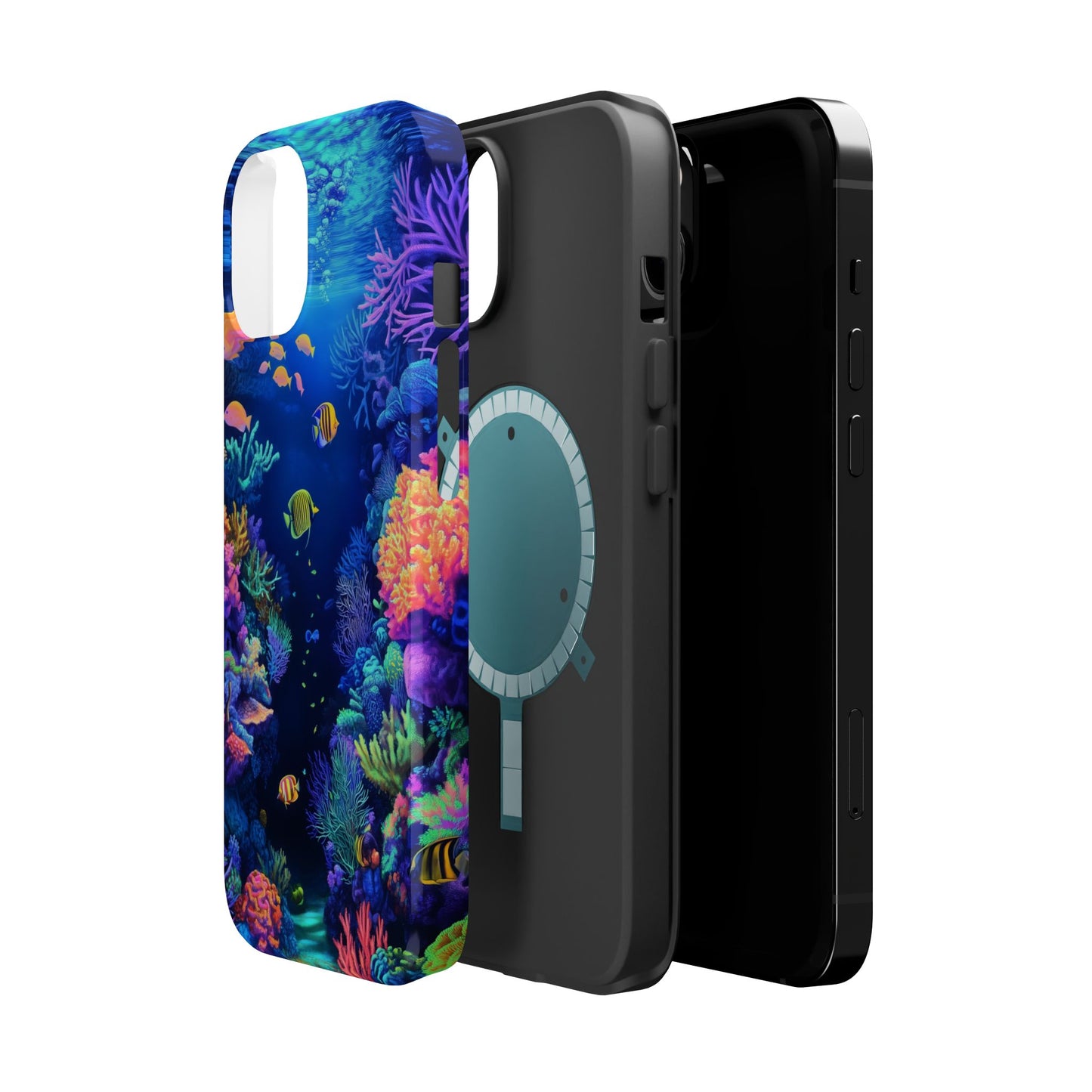 Vibrant Undersea Magnetic Tough iPhone Case