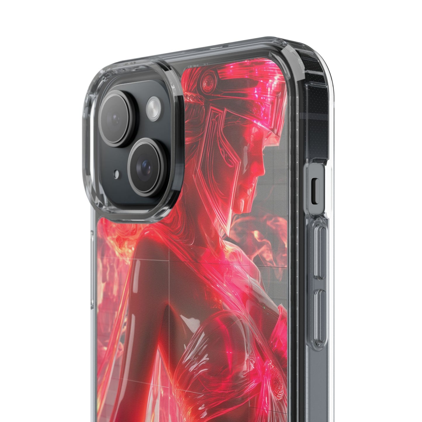 Athena Stryker Vibrant Clear iPhone Case – Stylish Protection with Graphic Print