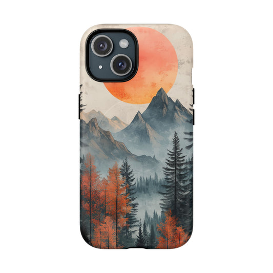 Scenic Tough Magnetic iPhone Case - Nature Inspired Design for Adventurers