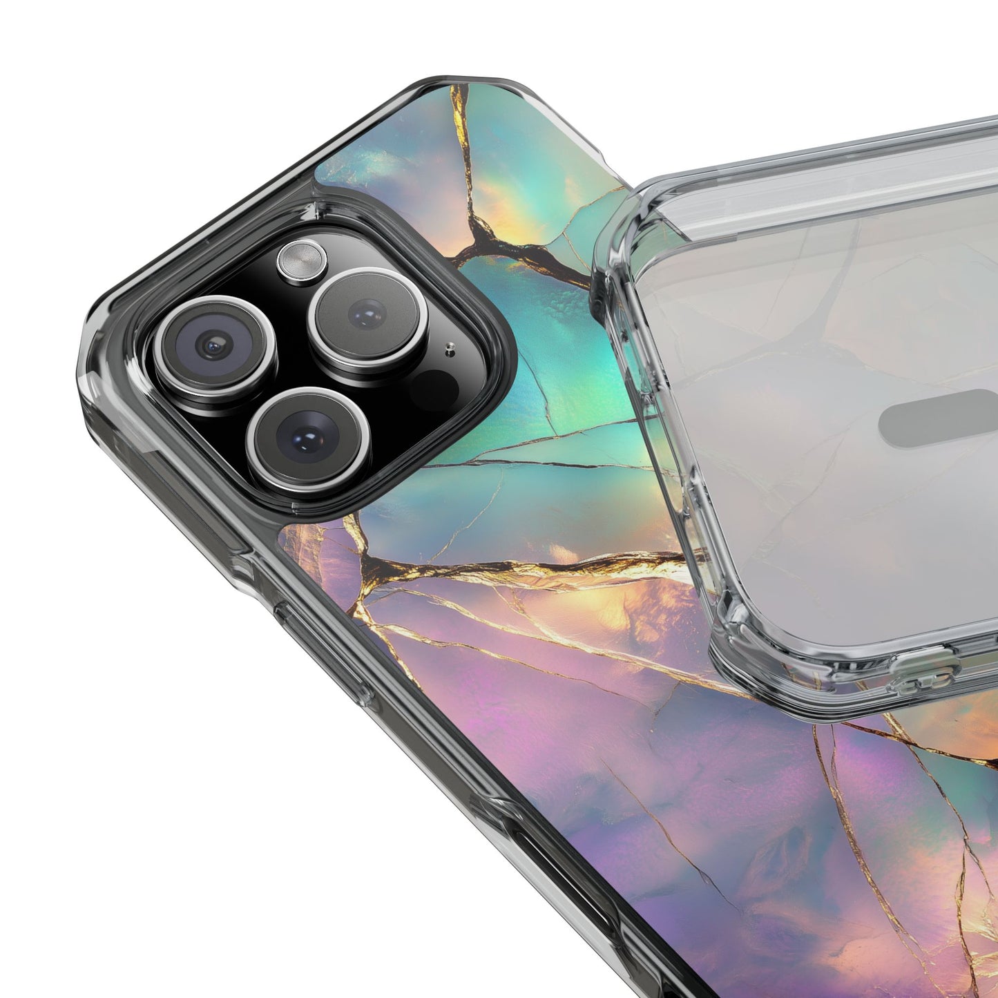 Iridescent Gold Magnetic iPhone Case