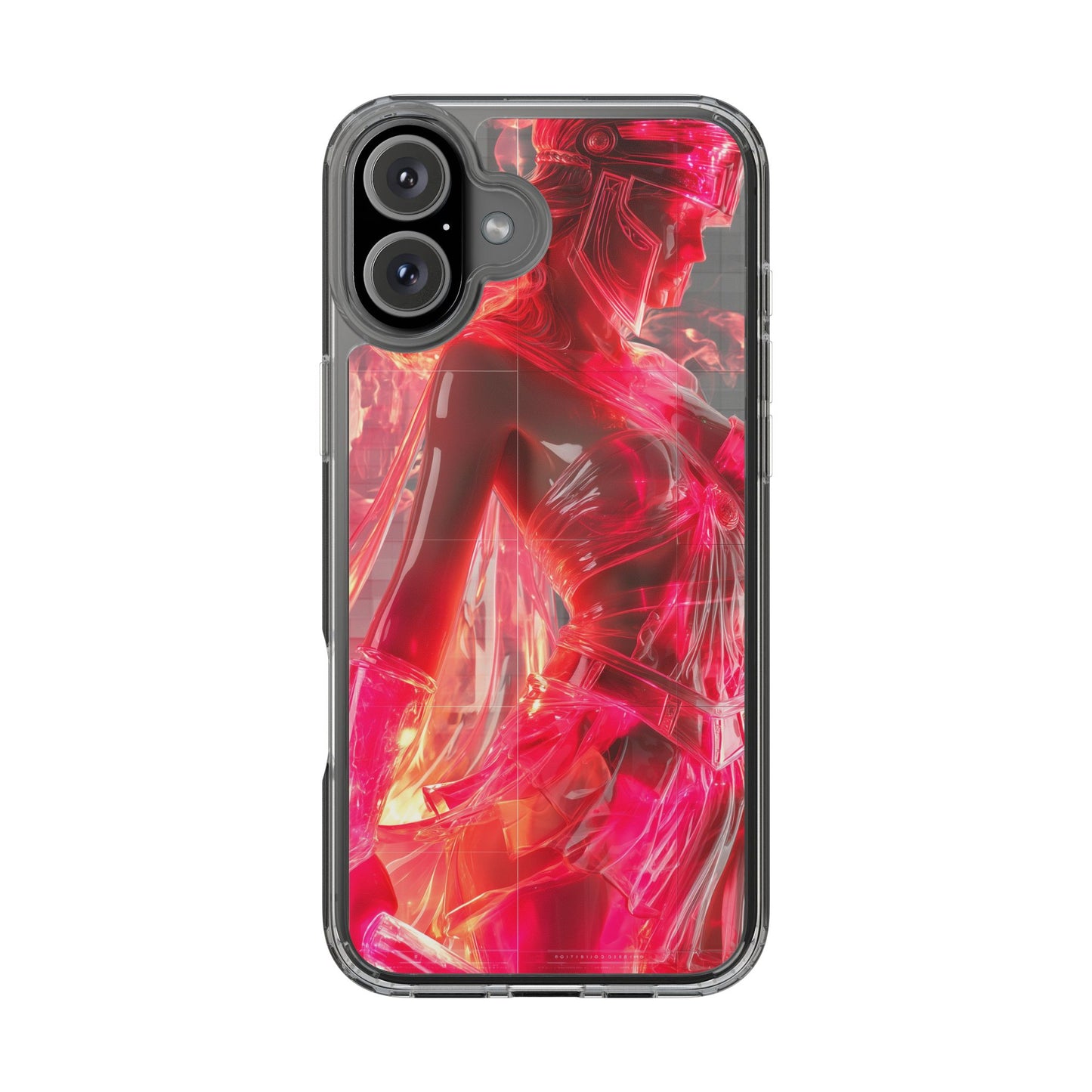 Athena Stryker Vibrant Clear iPhone Case – Stylish Protection with Graphic Print
