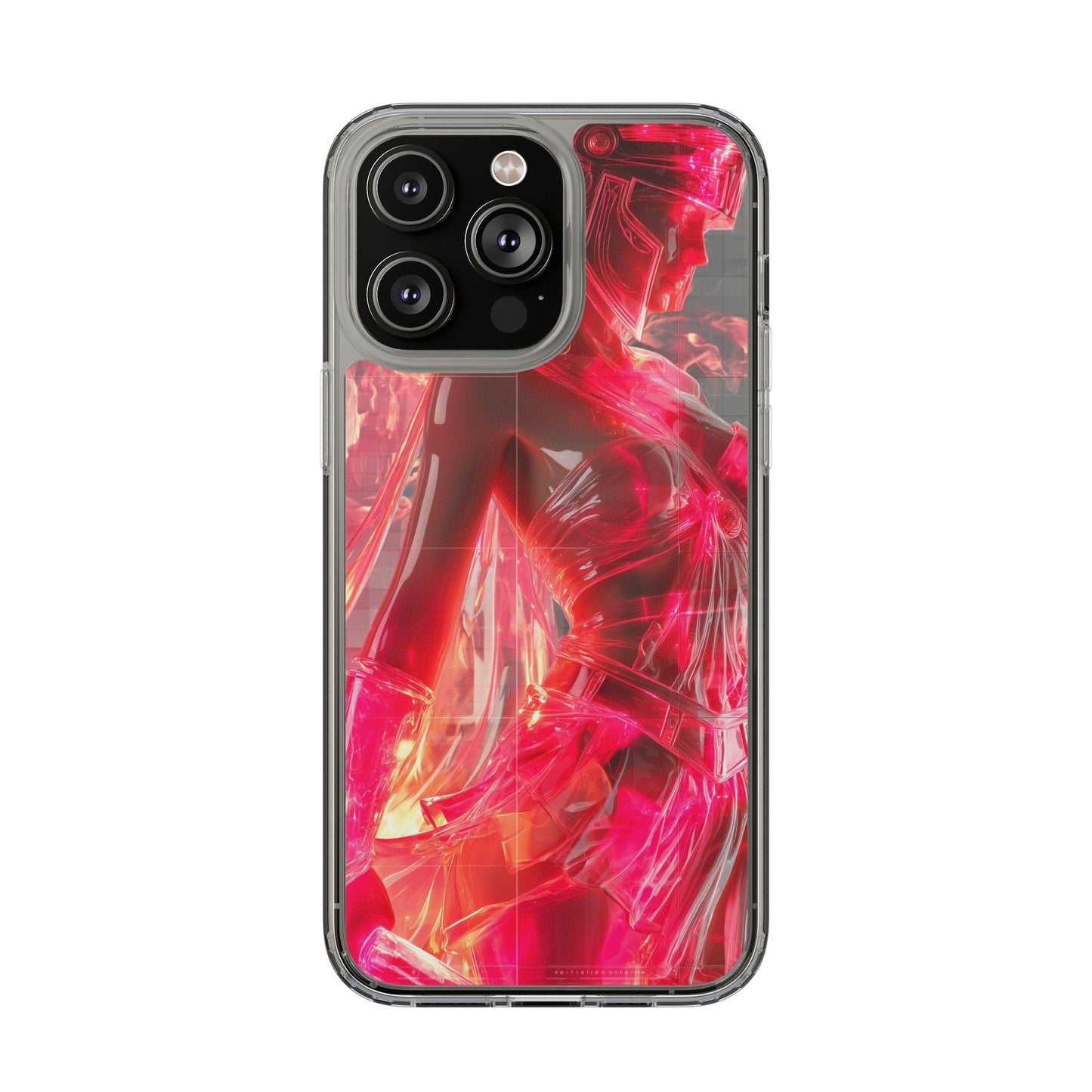 Athena Stryker Vibrant Clear iPhone Case – Stylish Protection with Graphic Print