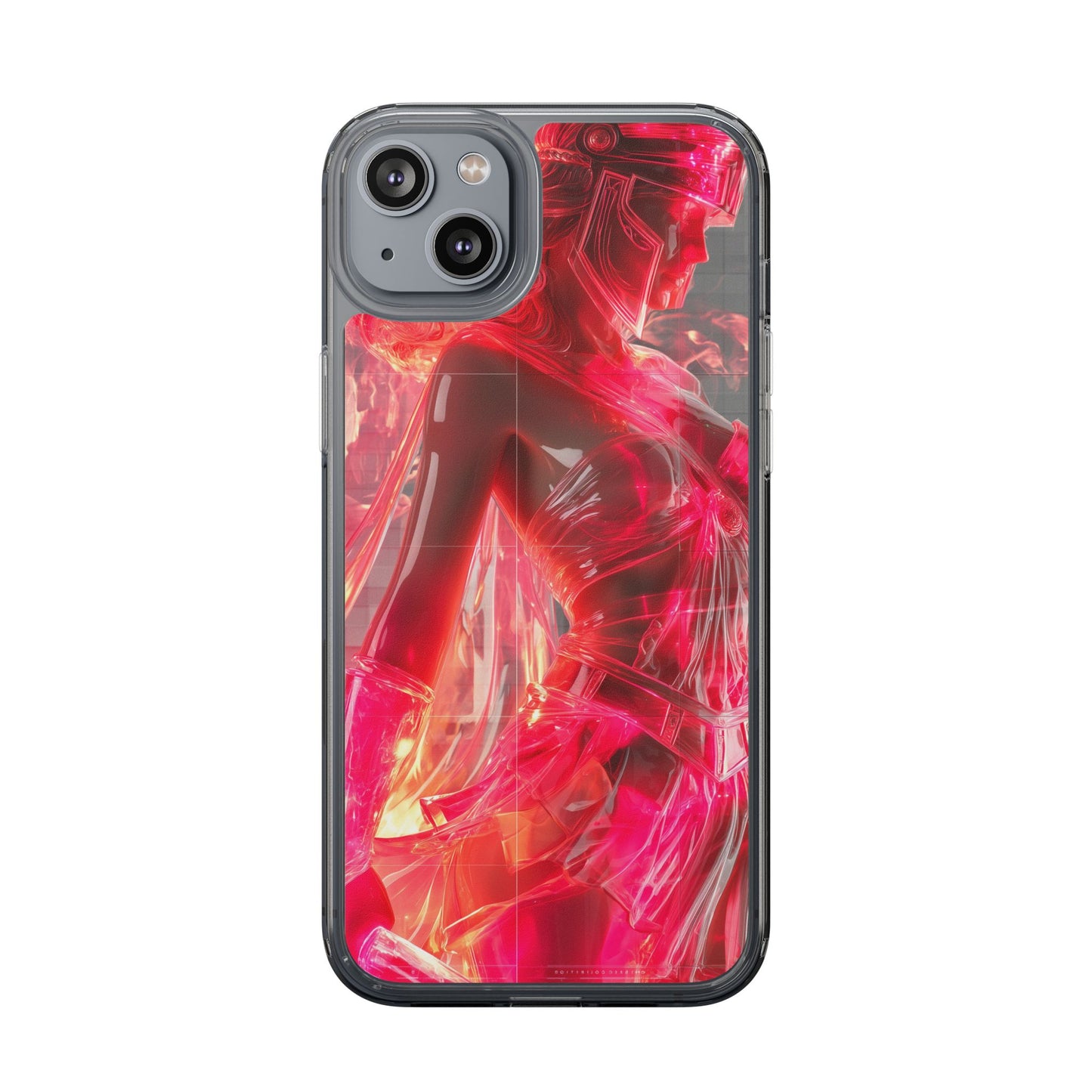 Athena Stryker Vibrant Clear iPhone Case – Stylish Protection with Graphic Print