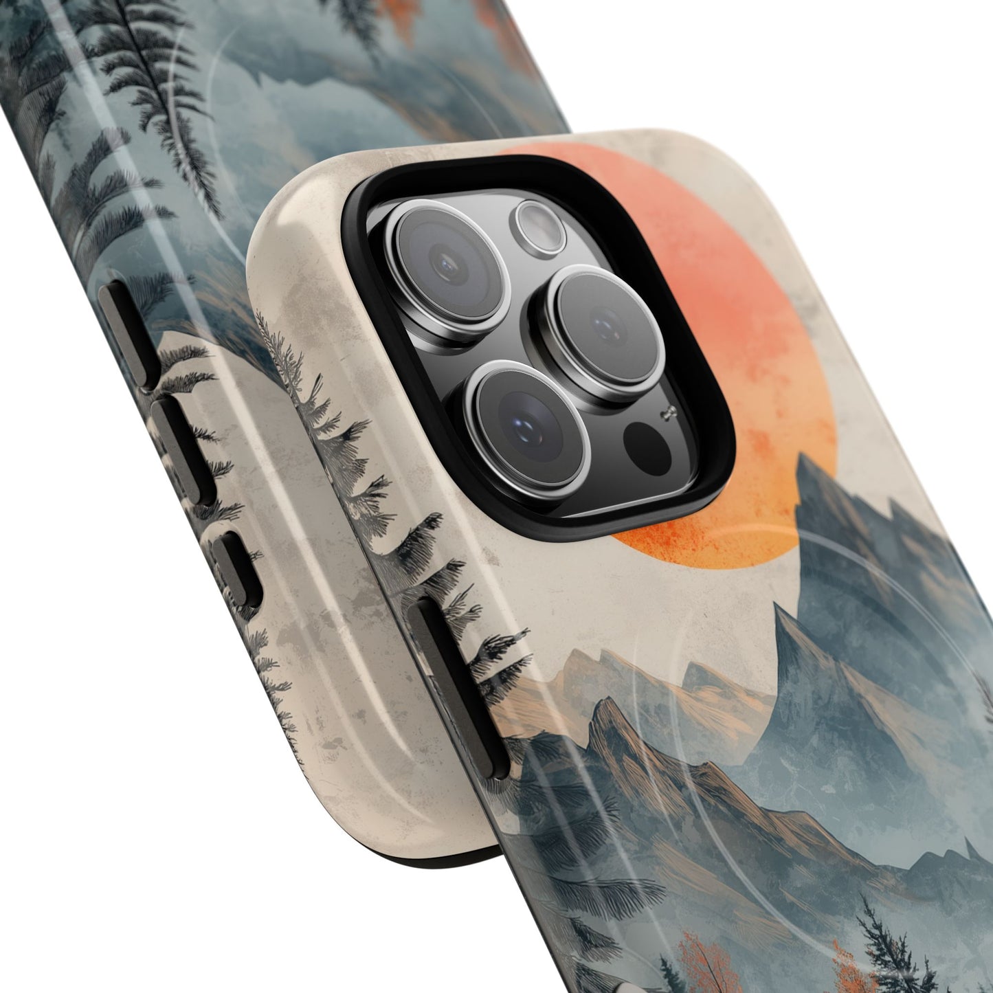 Scenic Tough Magnetic iPhone Case - Nature Inspired Design for Adventurers