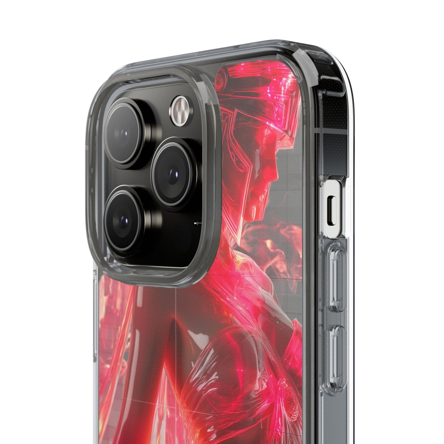 Athena Stryker Vibrant Clear iPhone Case – Stylish Protection with Graphic Print