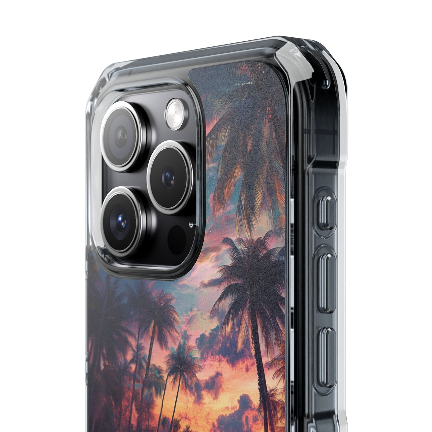 Miami Radiance Magnetic Clear iPhone Case