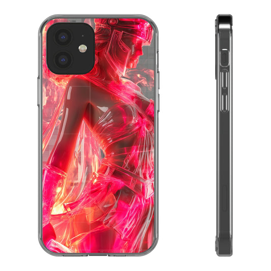 Athena Stryker Vibrant Clear iPhone Case – Stylish Protection with Graphic Print