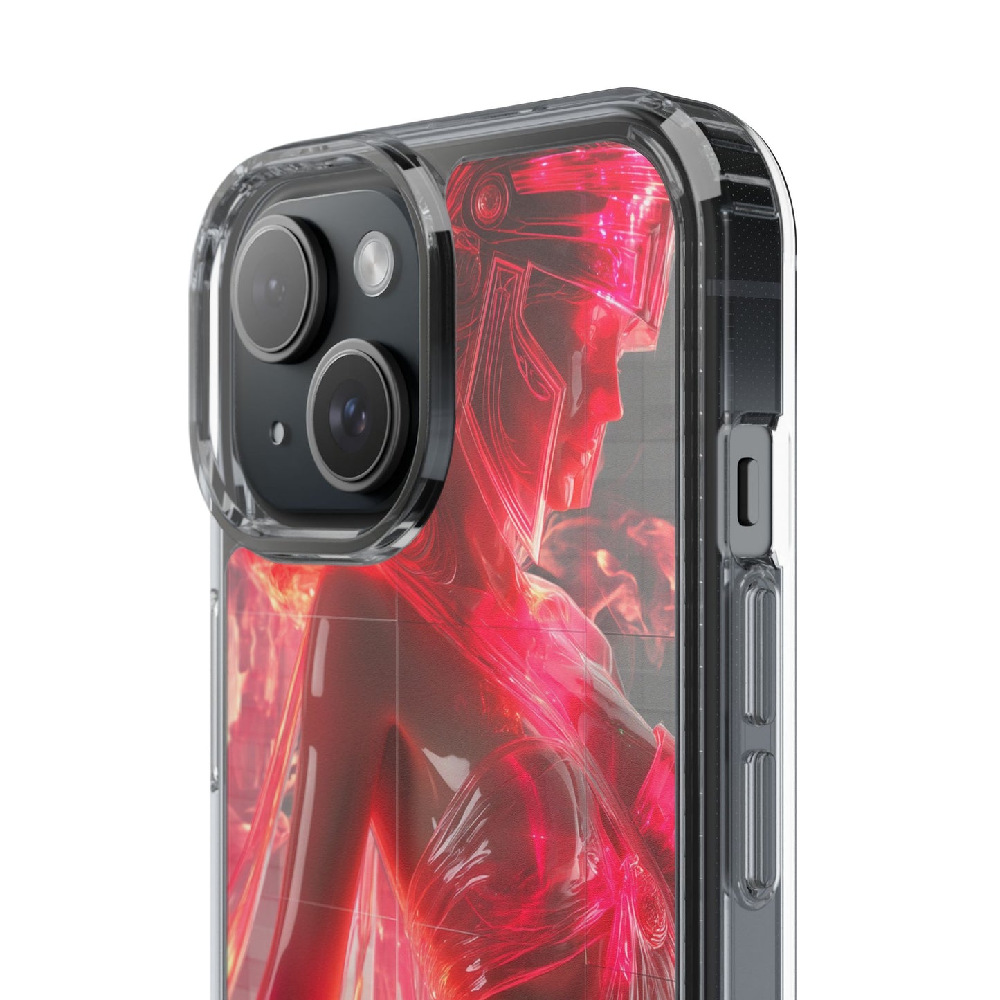 Athena Stryker Vibrant Clear iPhone Case – Stylish Protection with Graphic Print