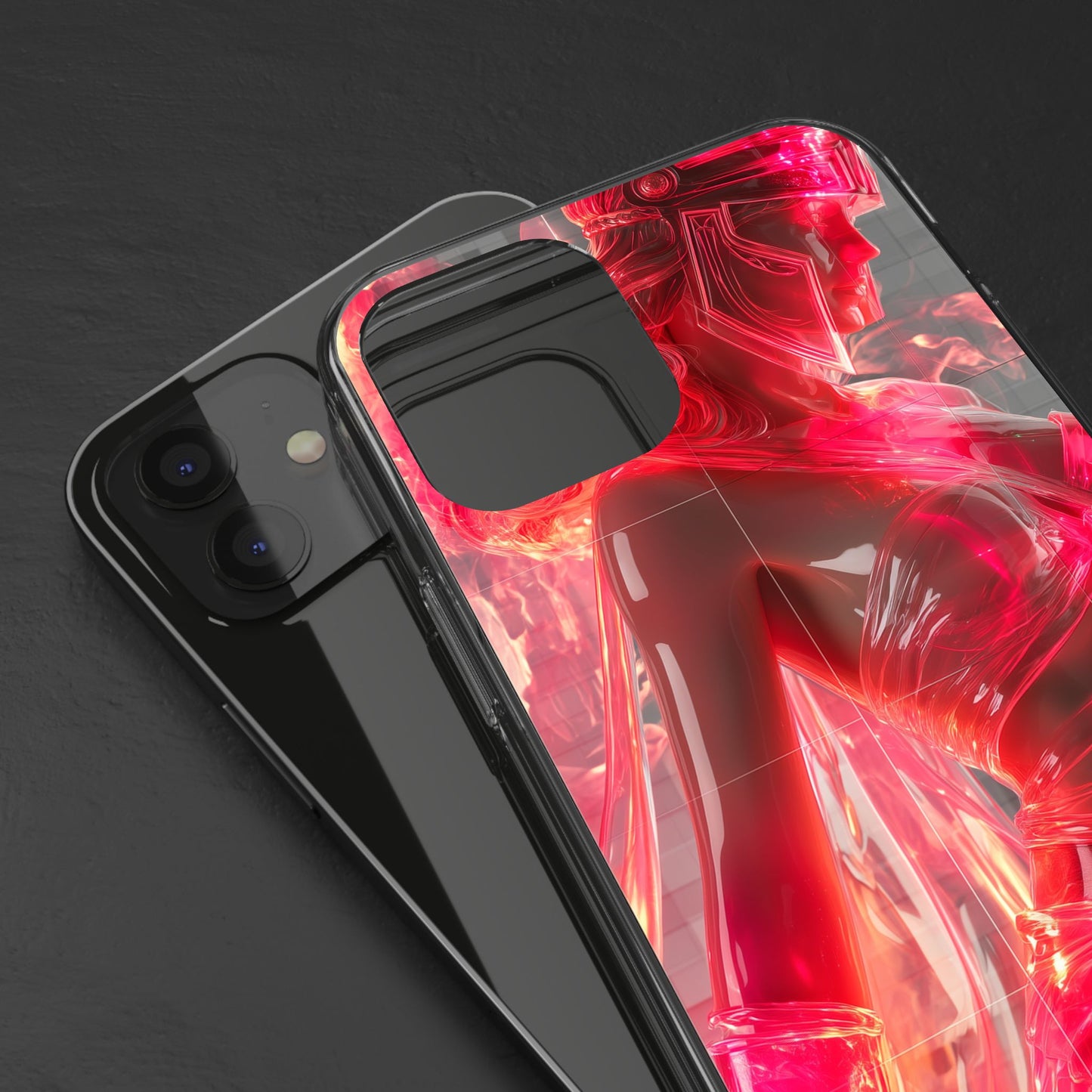 Athena Stryker Vibrant Clear iPhone Case – Stylish Protection with Graphic Print