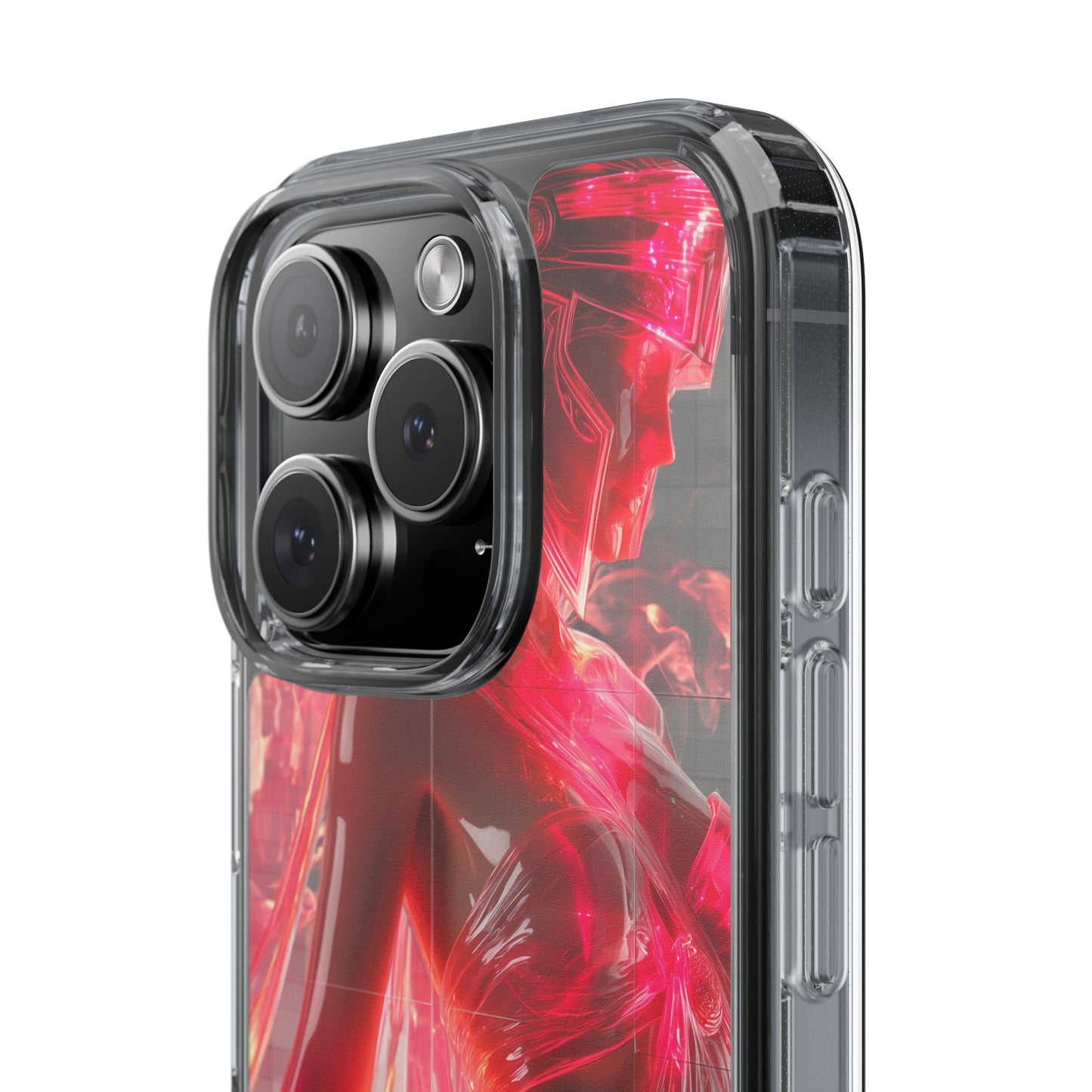 Athena Stryker Vibrant Clear iPhone Case – Stylish Protection with Graphic Print