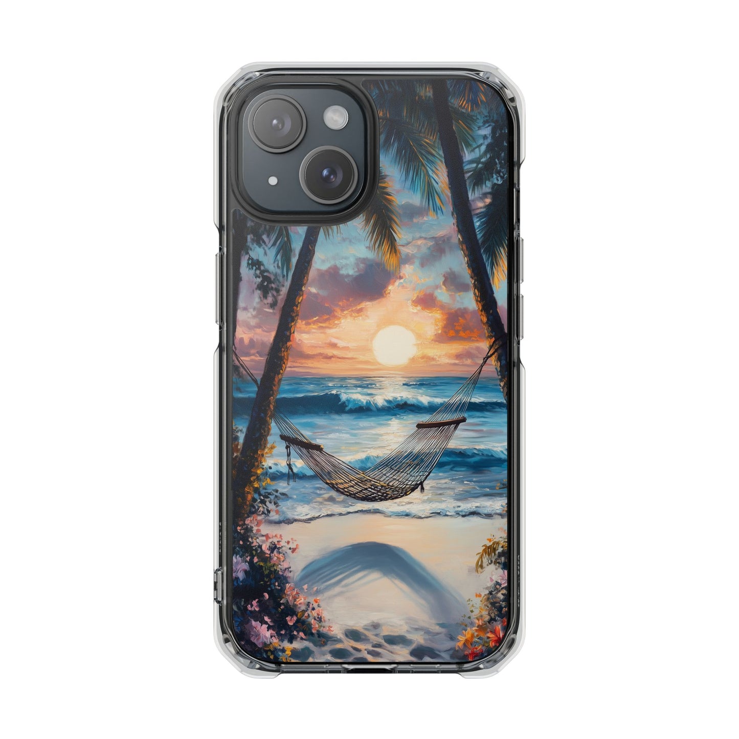 Tropical Hammock Escape iPhone Case